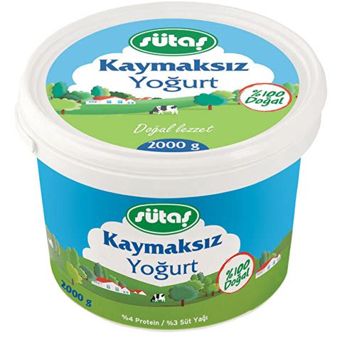 Sütaş 2 kg yoğurt
